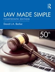Law made simple (14th Edition) BY Barker - Orginal Pdf